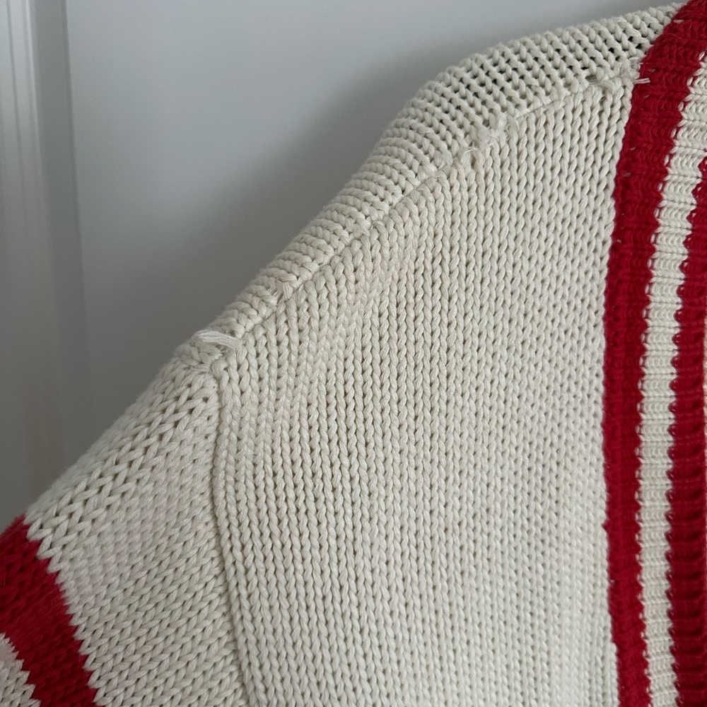 J. Magoni Design Studio Cardigan – Made in France – Size S – 100% Cotton ✨❤️🔥 - Picture 7 of 11